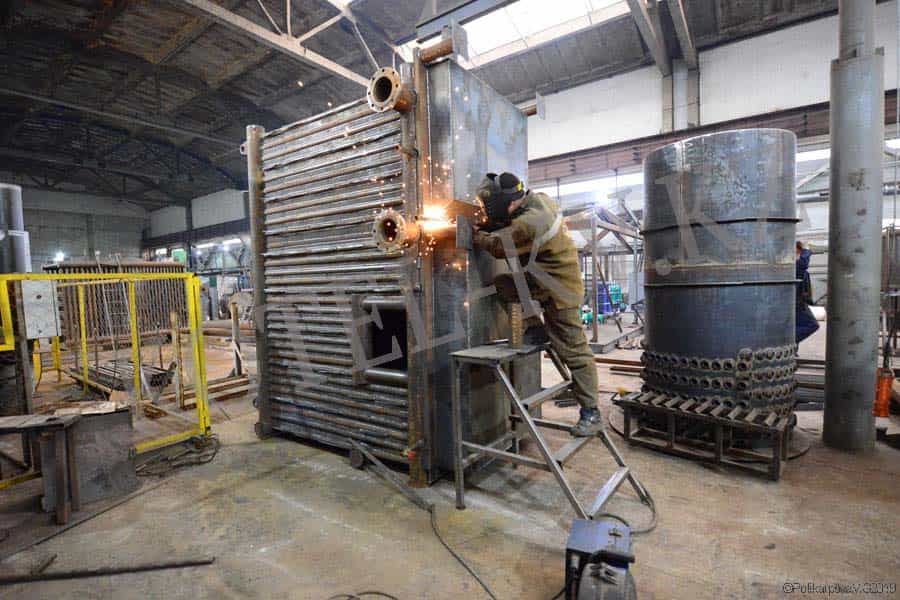 Изготовление водогрейного котла на твердом топливе Изготовление котла на твердом топливе