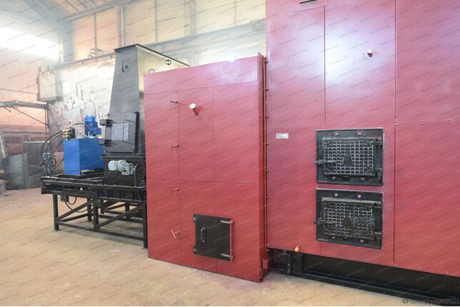 Котел на древесной щепе 2.0 МВт