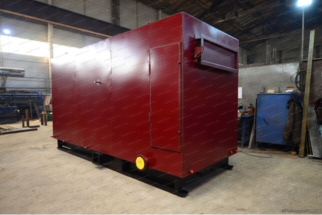 Котел на отходах лесопиления твердотопливный 1280 кВт